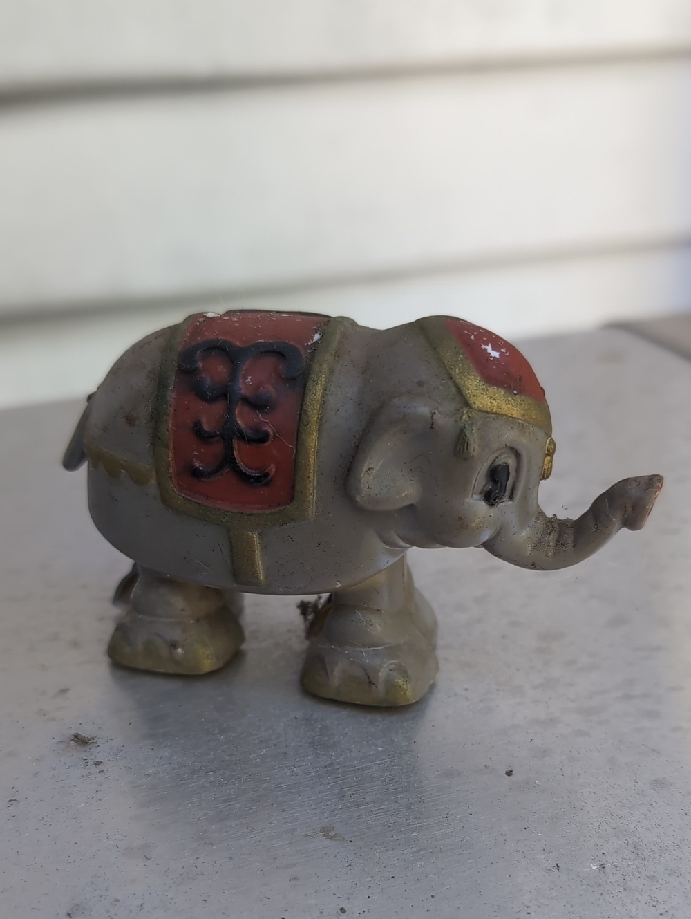 Vintage Collectible Toy Circus Elephant Ramp Walker Hong Kong 1950’s Rare